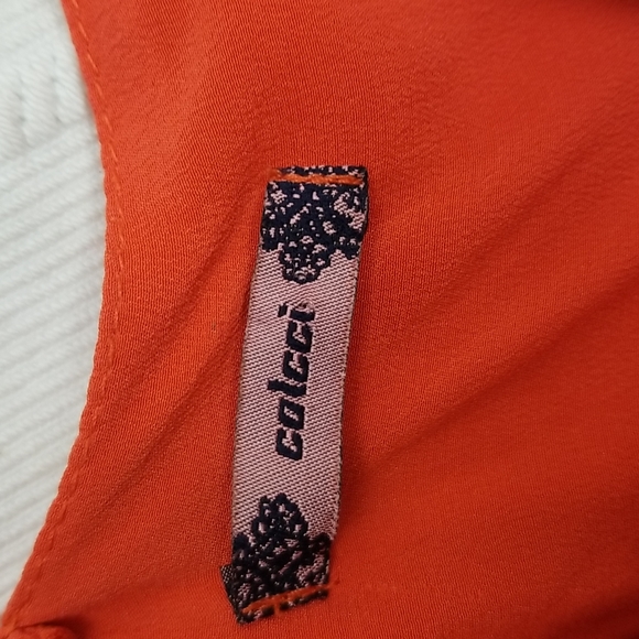 Colcci Silk Dress Size M - Picture 3 of 5